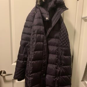 London Fog Purple Down Jacket